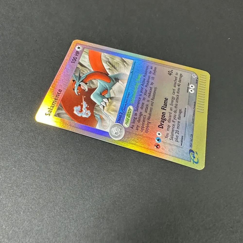 Pokemon TCG Salamence 19/97 EX Dragon Rare Reverse Holo NM